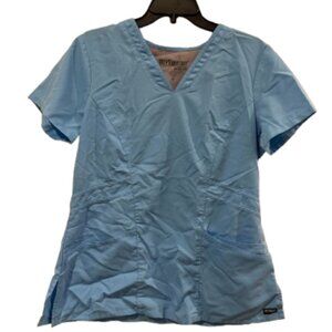 Grey's Anatomy Light Blue Scrub Top